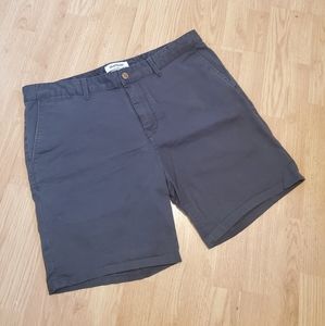 Quiksilver Chino Shorts in Charcoal Grey